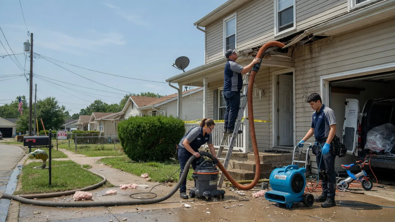 Water Damage Restoration in Kildare, TX near me